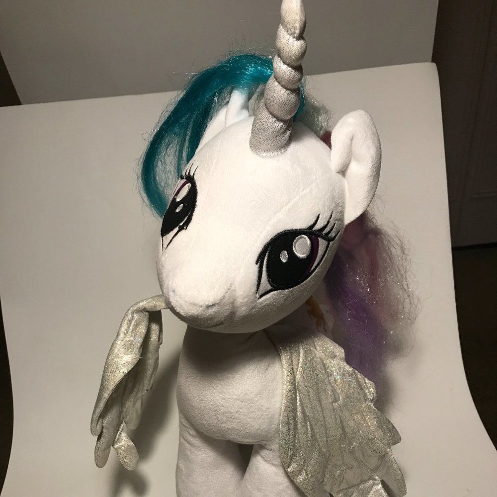 COPY - BUILD A BEAR My Little Pony Princess White Celestia - Picture 3 of 7